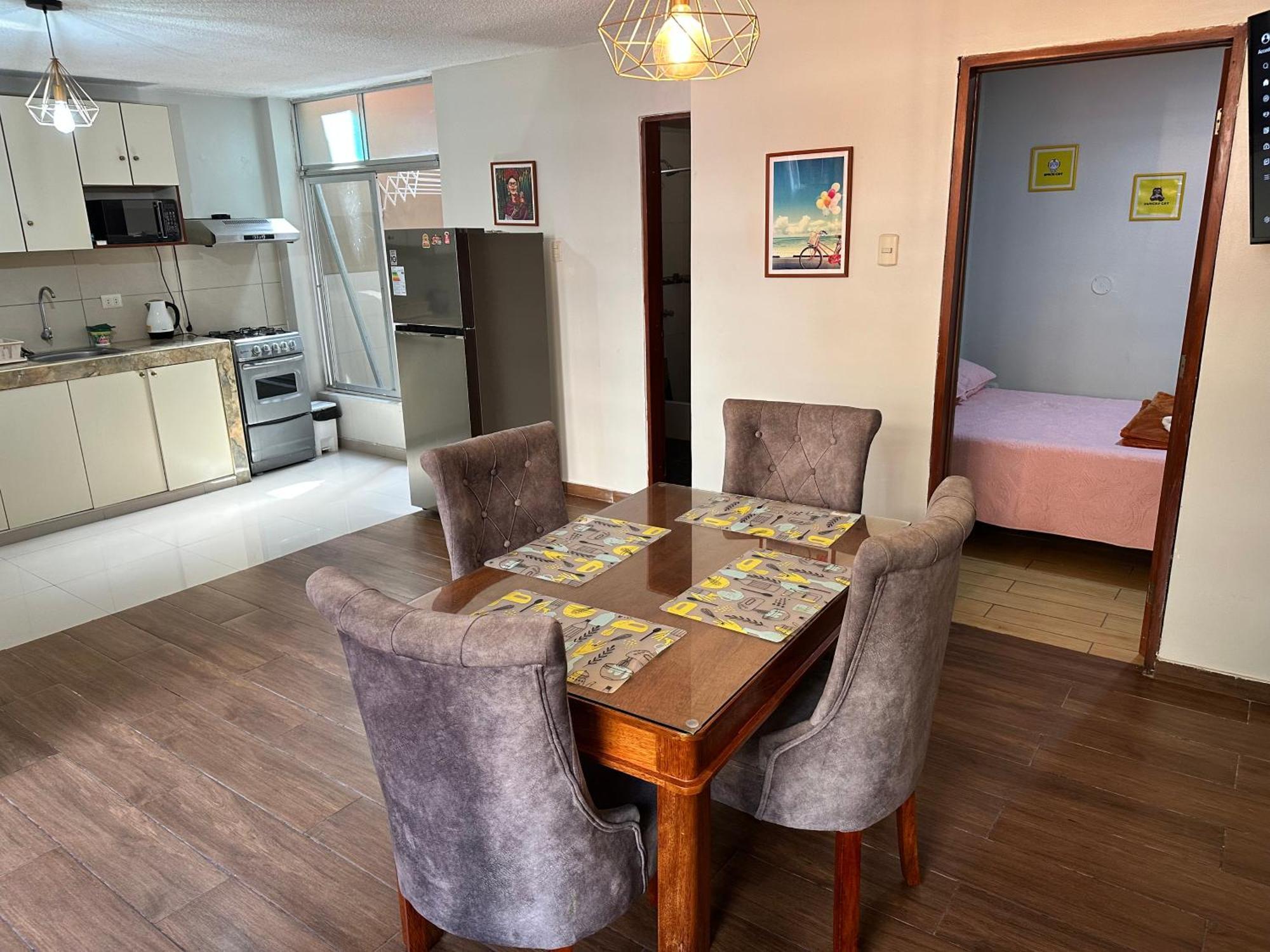 Hermoso Depa Amoblado 3Camas Wifi Terraza Lima Exterior foto